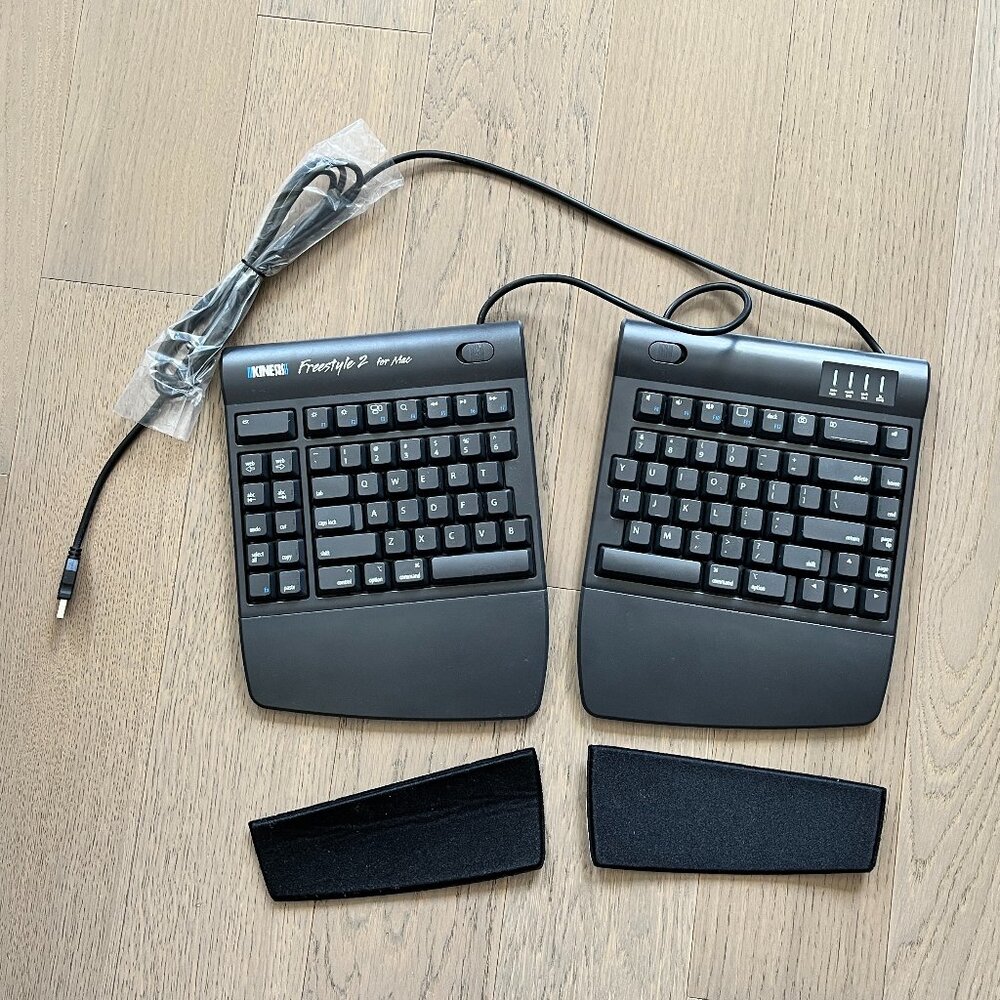 Kinesis KB800MB-BT Freestyle2 Ergonomic Wireless Keyboard for Mac